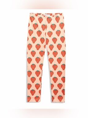 Bobo Choses Organic Cotton Strawberry All Over Leggings 8-9Y 134cm